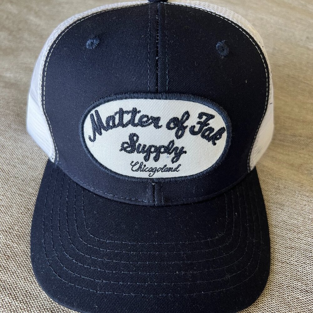 The Bear TV Show Series Merchandise Unisex Baseball Hat One Size Blue & White